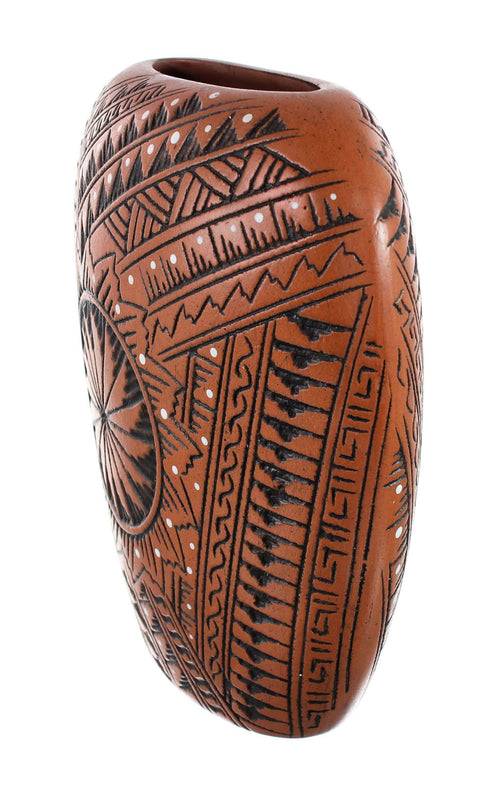 Hand Crafted Navajo Pot By Artist Shelly Watchman JX130419